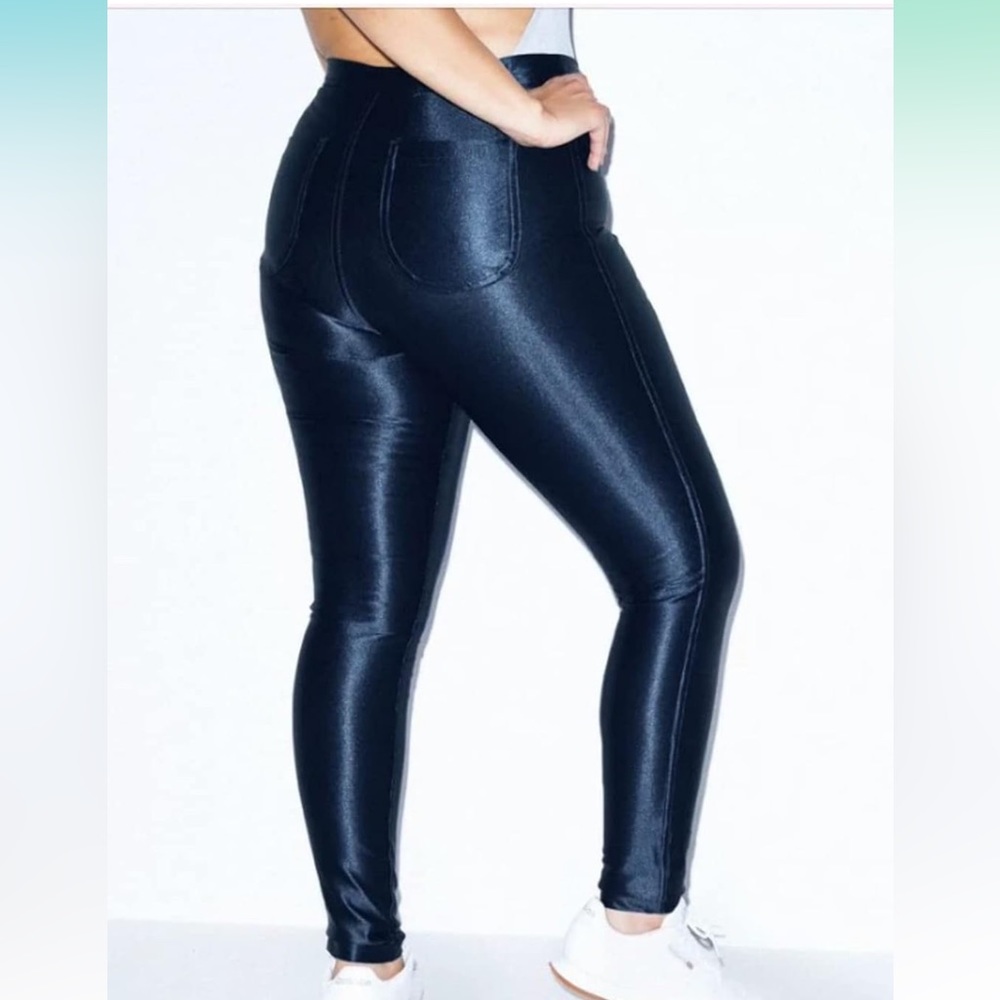 American Apparel Disco Pants Black
